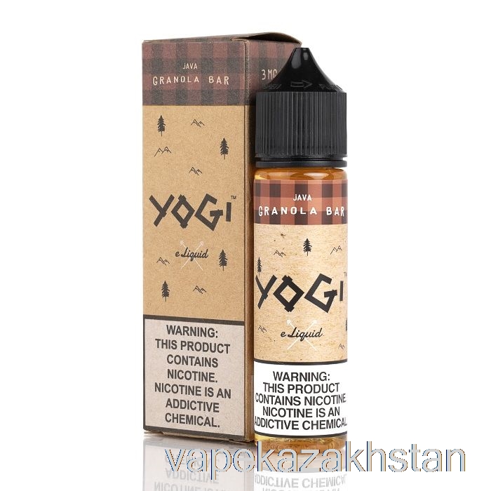 Vape Smoke Java Granola Bar - Yogi E-Liquid - 60mL 0mg